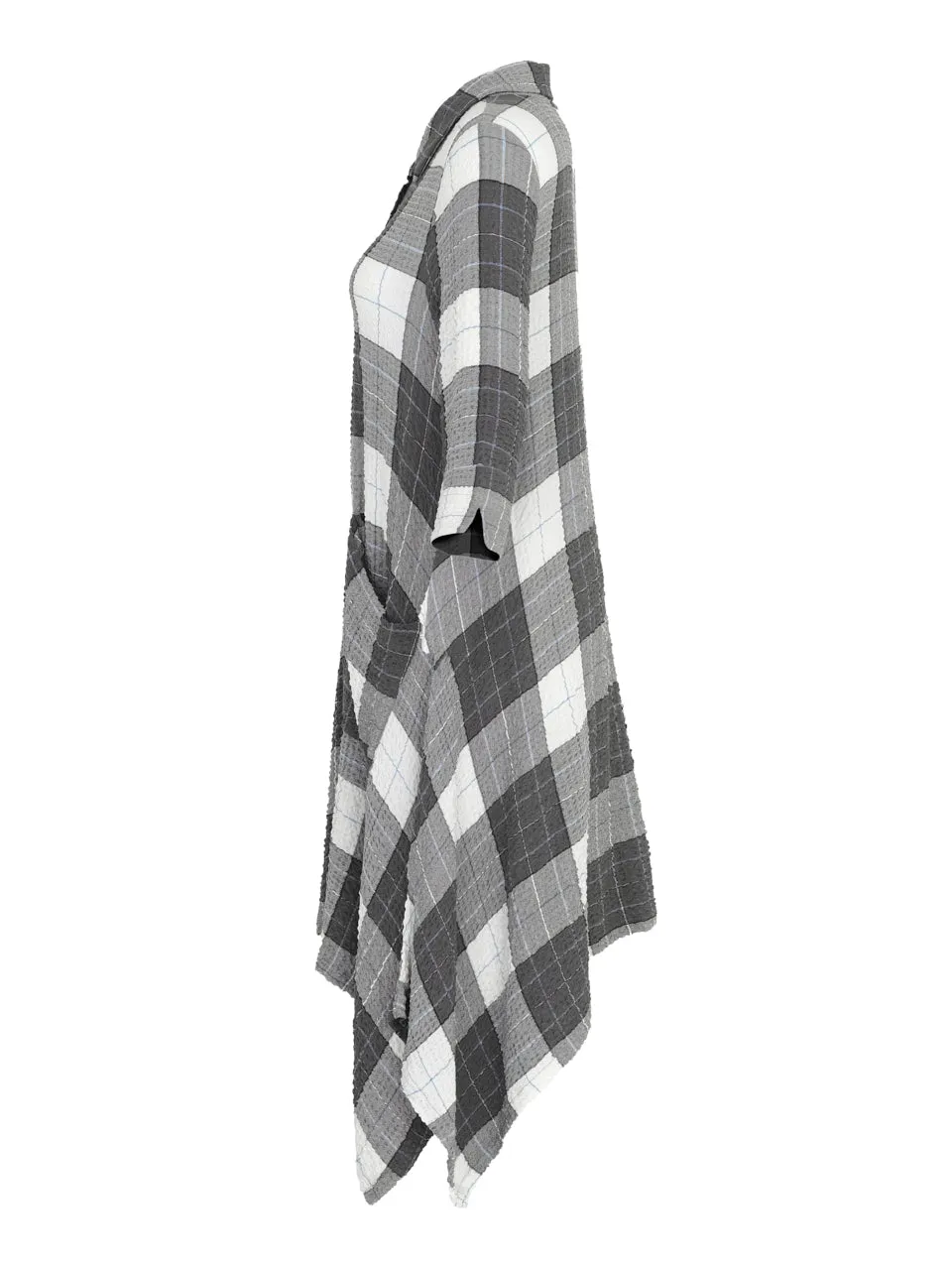 CLASSIC REVIVAL PLAID DUSTER DRESS