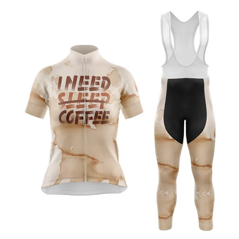 Coffee V8 (I Need More Coffee) Club Cycling Kit