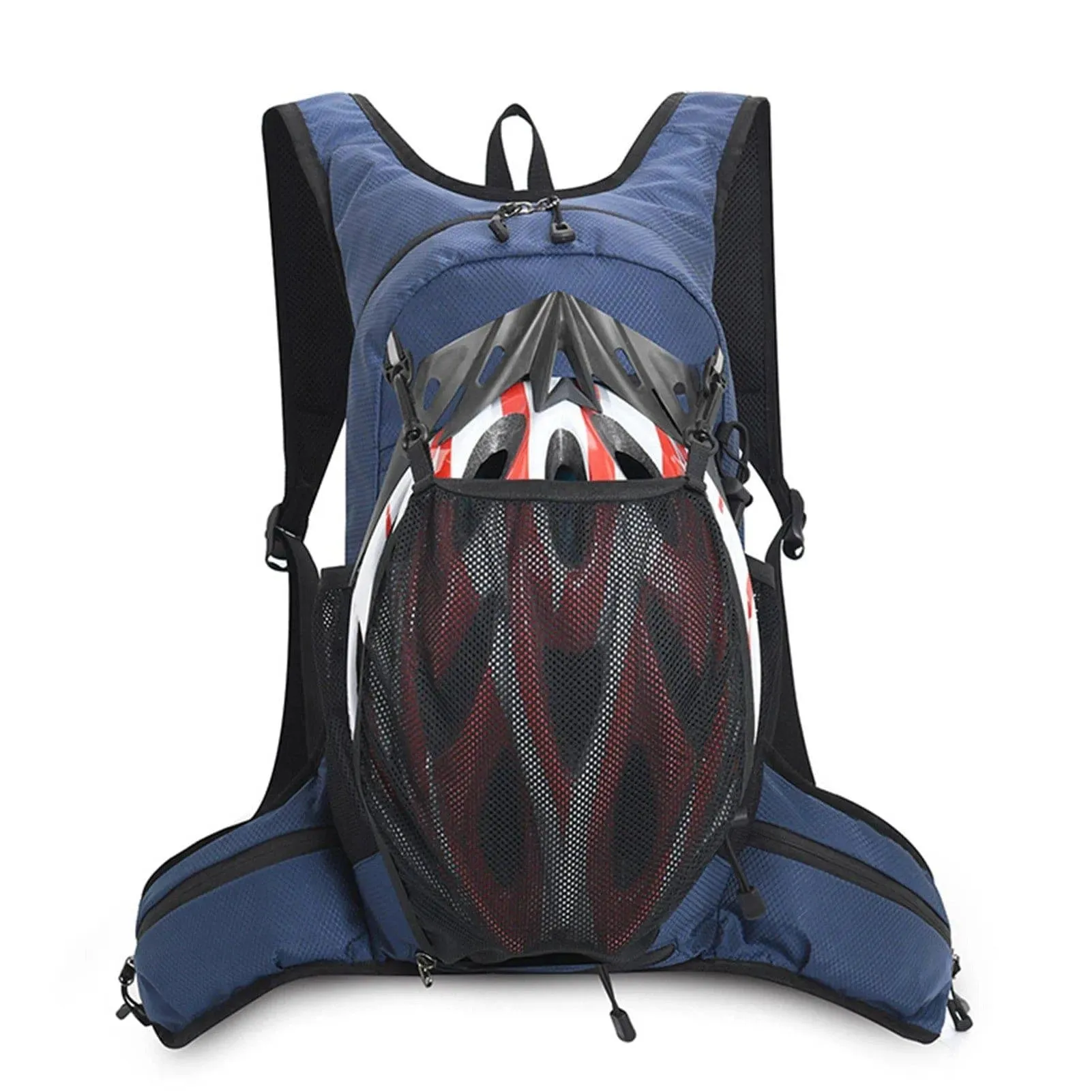 Cycling Backpack Lightweight Bike Backpack Outdoor Sports Travel Bag with Breathable Mesh Back & Reflective Stripes for Cycling