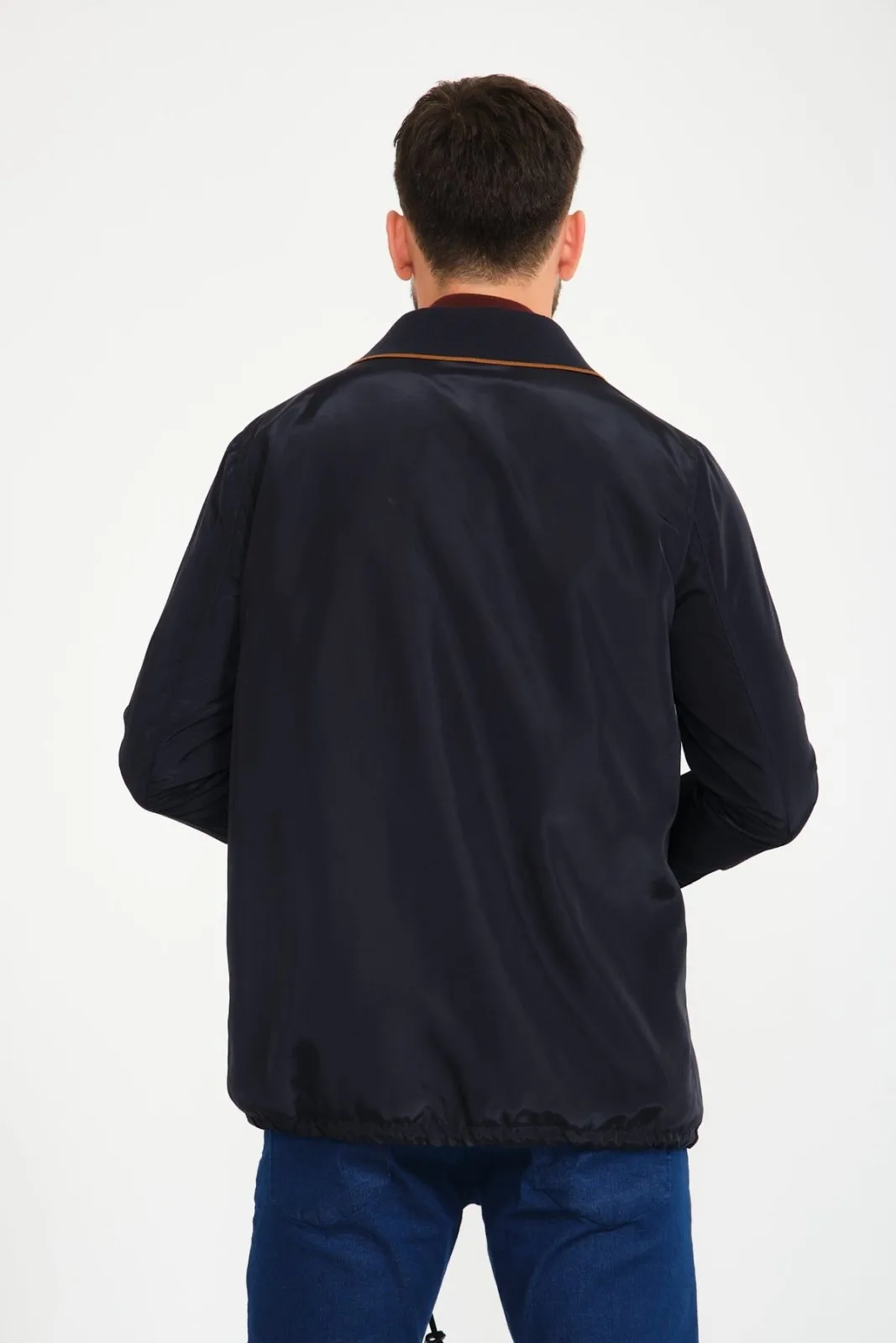 Dark Blue Waterproof Jacket