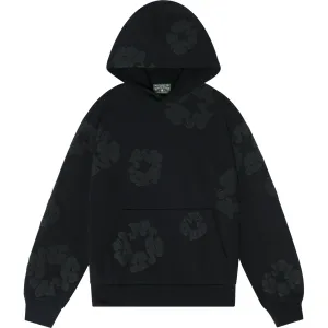 Denim Tears Cotton Wreath Hooded Sweatshirt Black Monochrome