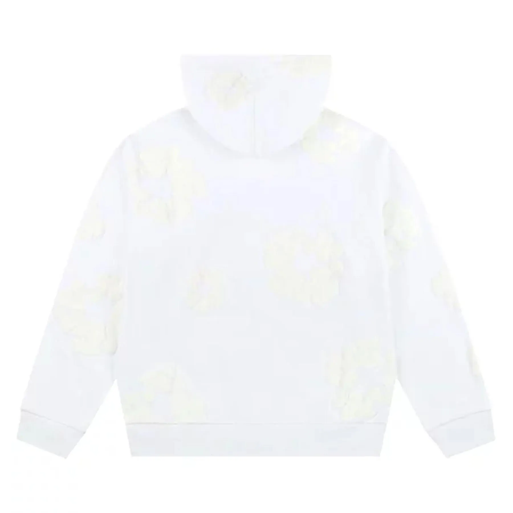 Denim Tears The Cotton Wreath Mono Hooded Sweatshirt 'White'