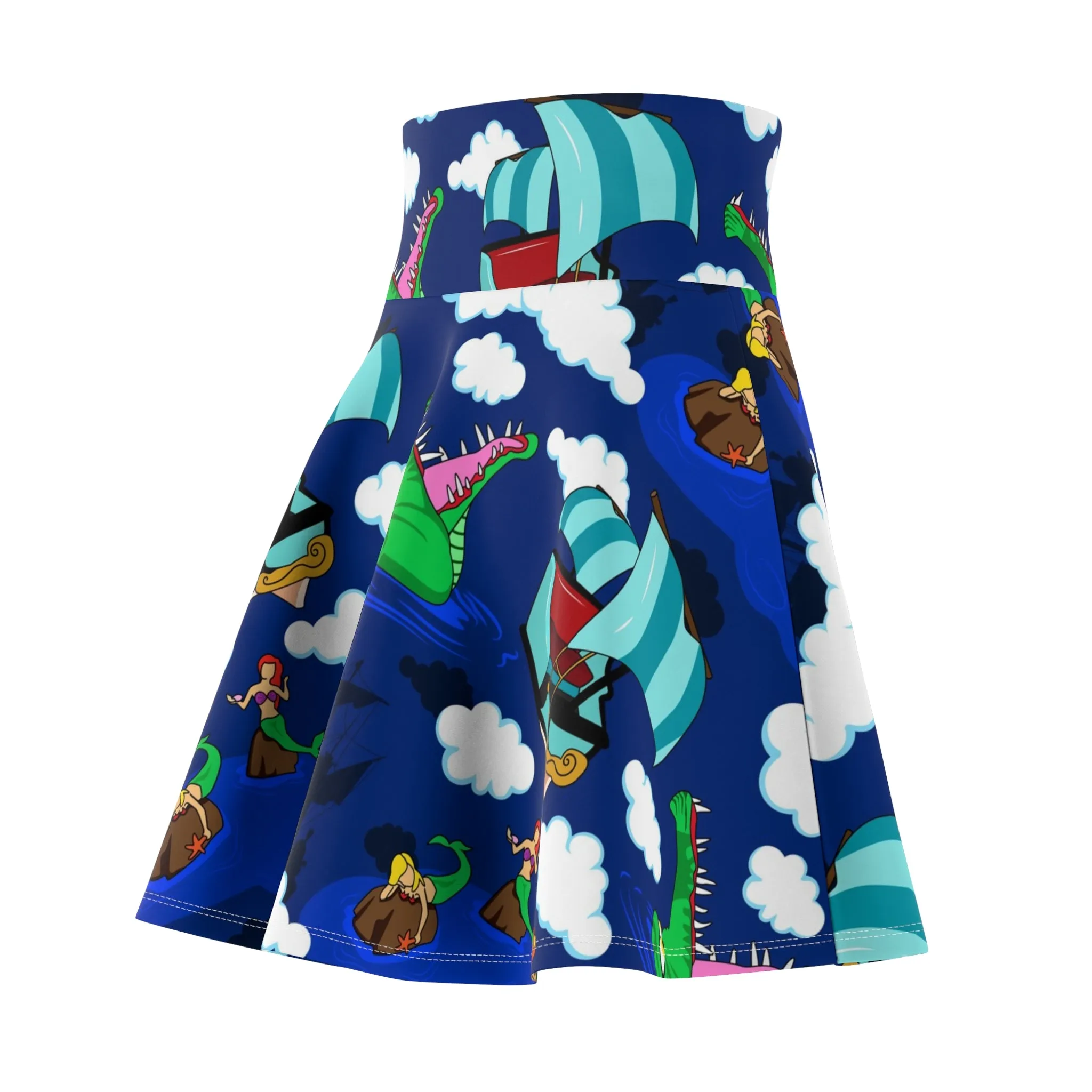 Disney Peter Pan Neverland Women's Skater Skirt