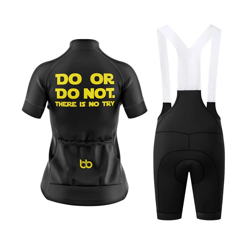 Do or Do not Club Cycling Kit (Black) (Yellow)