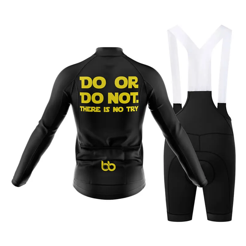 Do or Do not Club Cycling Kit (Black) (Yellow)