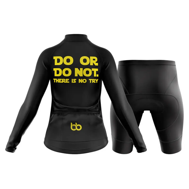 Do or Do not Club Cycling Kit (Black) (Yellow)