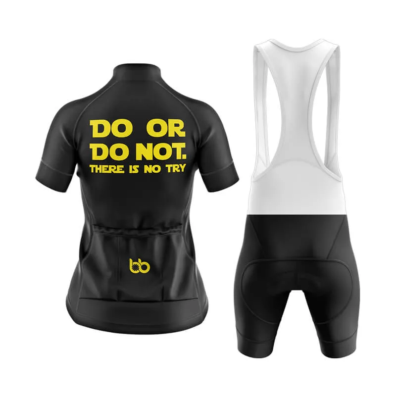 Do or Do not Club Cycling Kit (Black) (Yellow)