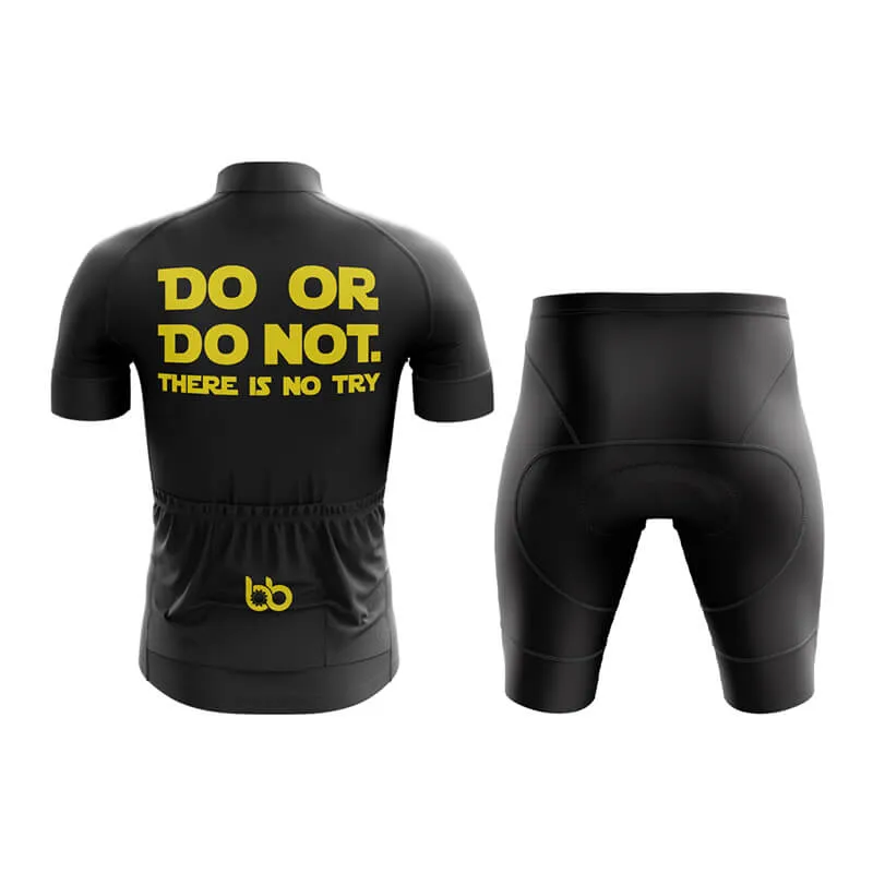 Do or Do not Club Cycling Kit (Black) (Yellow)