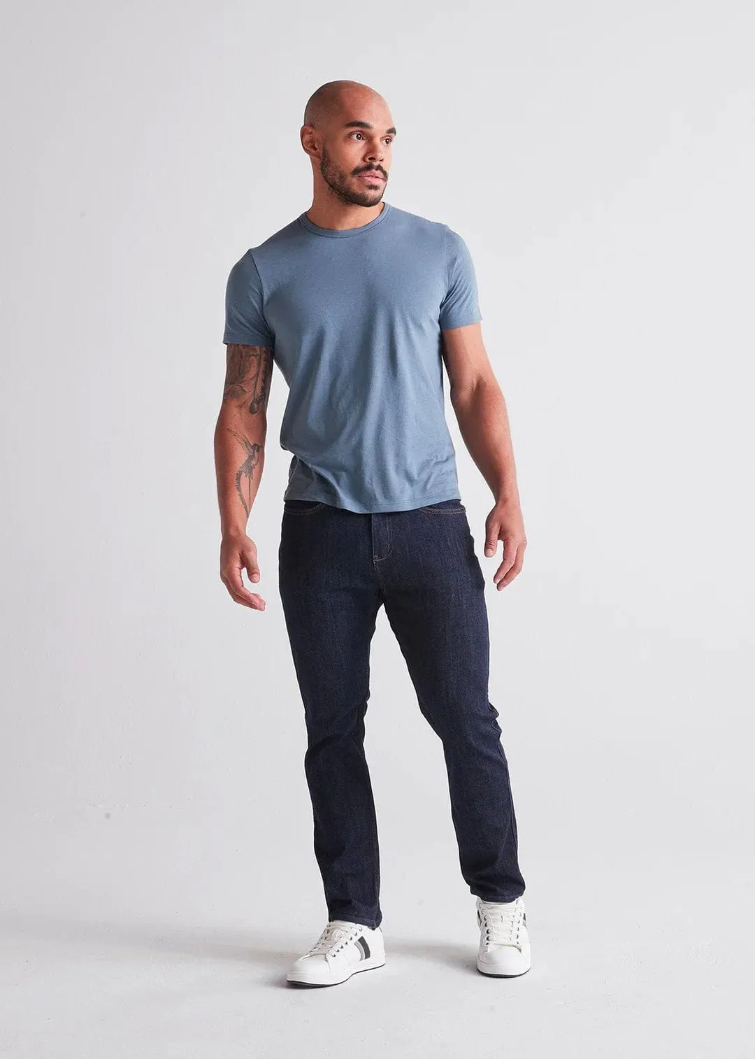 DU/ER PANT PERFORMANCE DENIM RELAXED HERITAGE RINSE