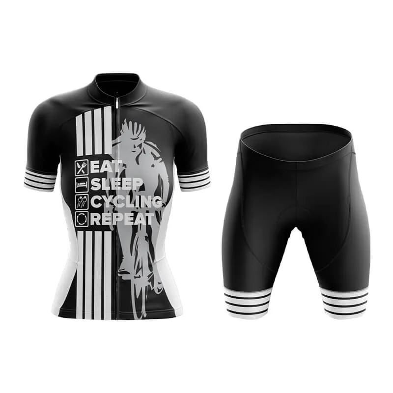 Eat Sleep Cycling Repeat (V2) Club Cycling Kit