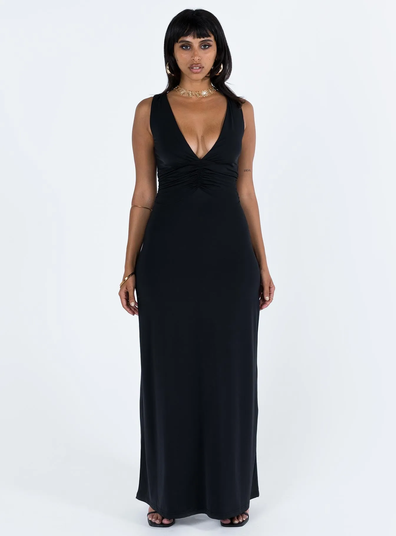 Ellia Maxi Dress Black