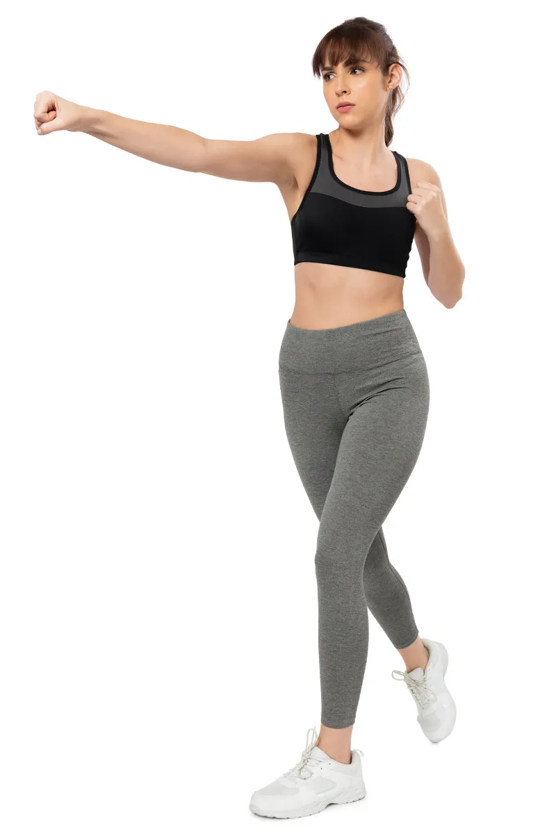 Energize High Rise Active Leggings - Grey