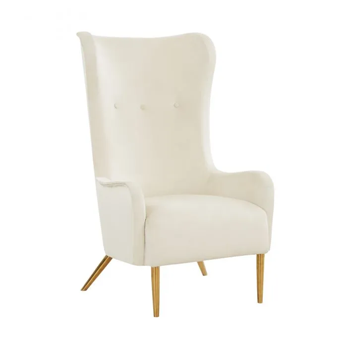 Ethan Velvet Tall Chair