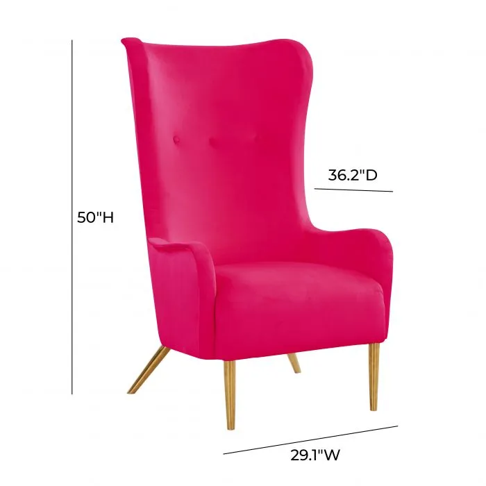 Ethan Velvet Tall Chair