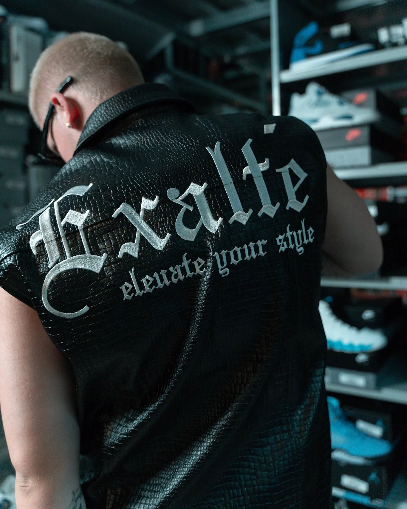 Exalte Leather Vest