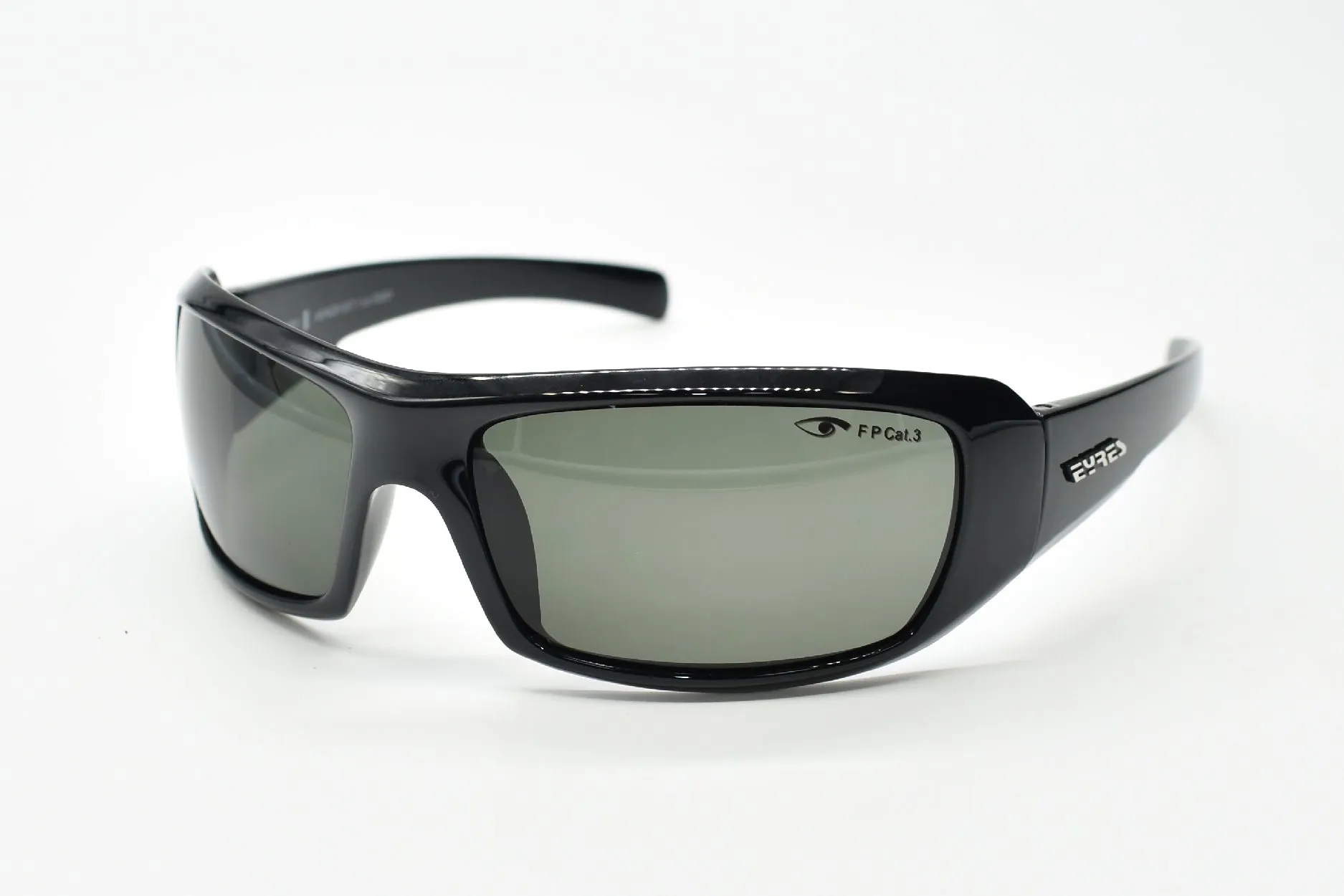 Eyres THUNDER Black Frame Polarised Grey Lens