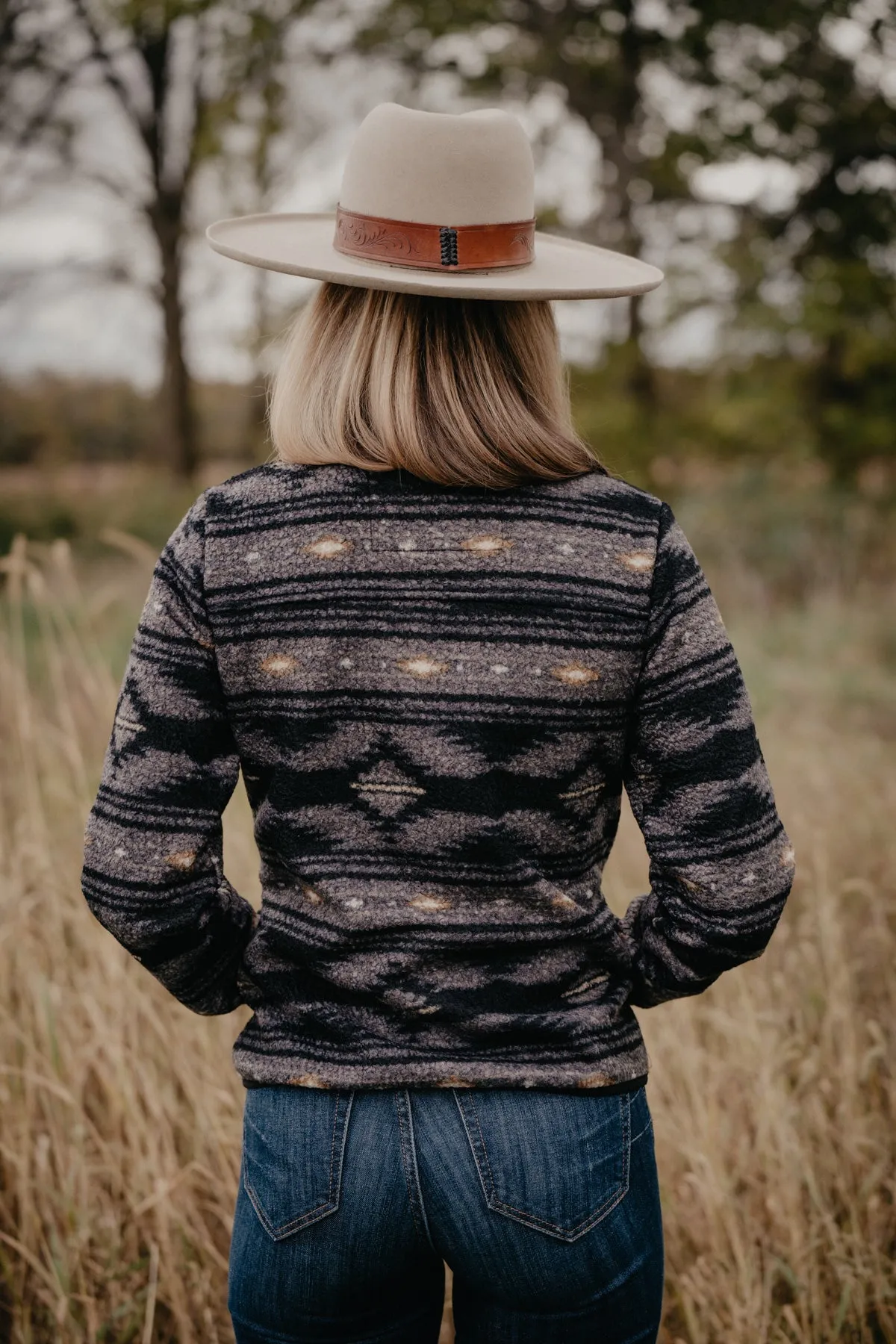 'Fawn' Women's Aztec Berber Jacket by Powder River (XS - XXL)