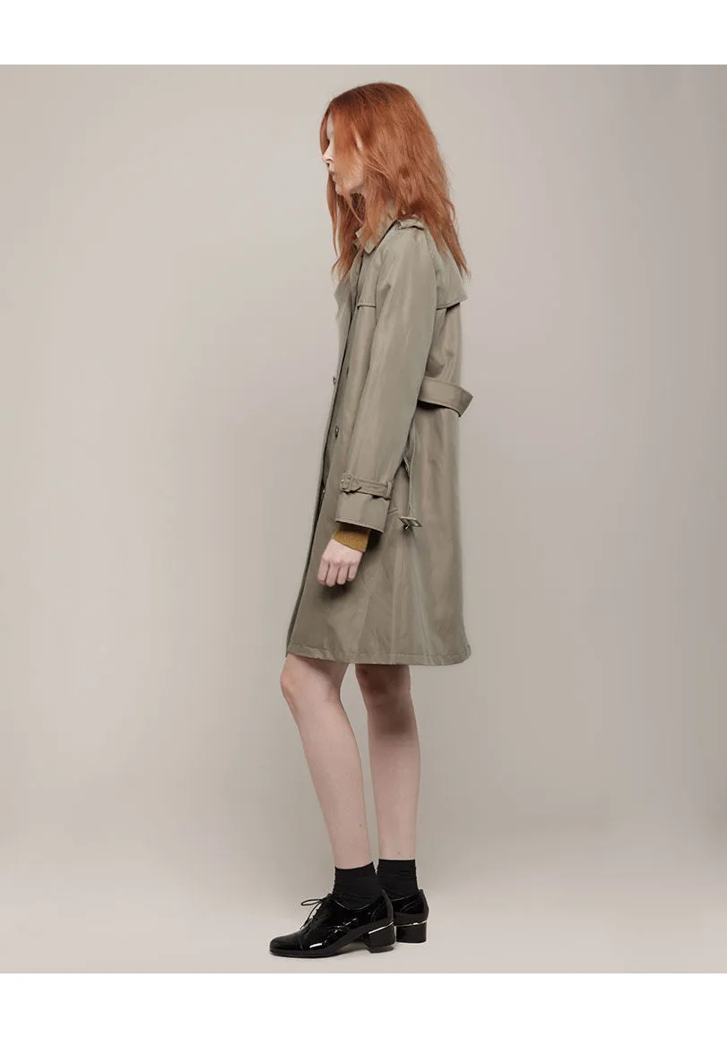 Gabardine Trench Coat