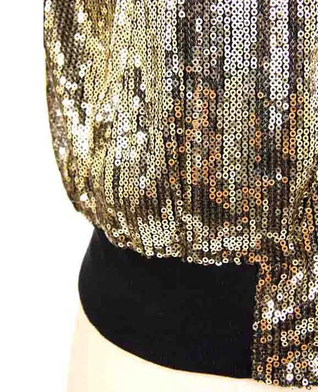 Gold Sequins Jacket