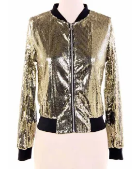 Gold Sequins Jacket