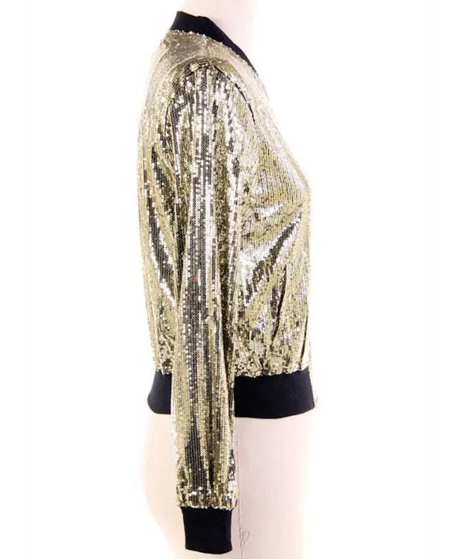 Gold Sequins Jacket