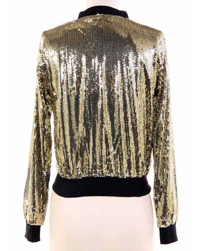 Gold Sequins Jacket