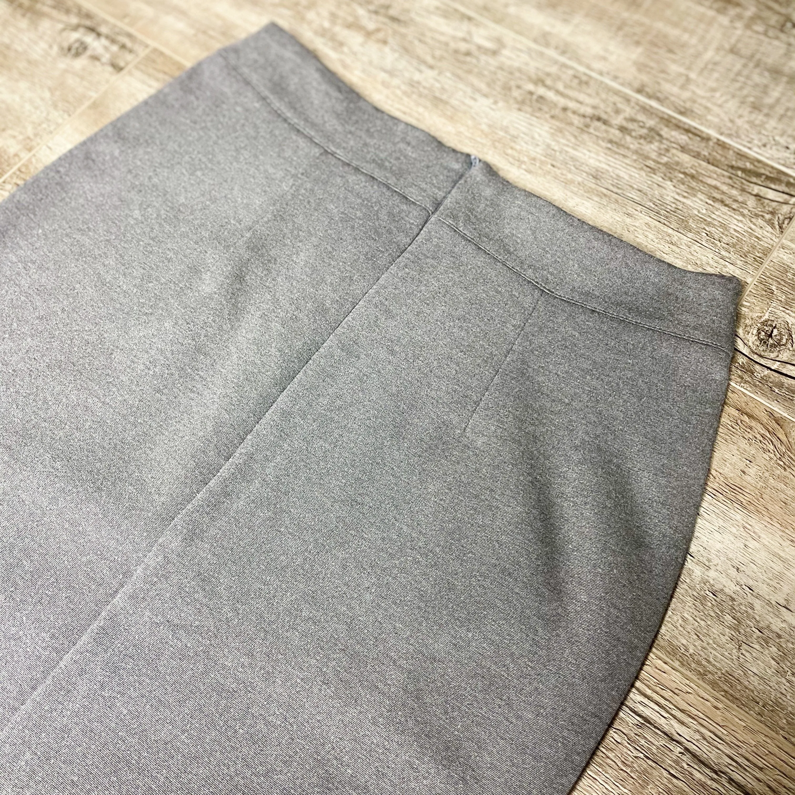 Gray Dahlia Ruffle Skirt