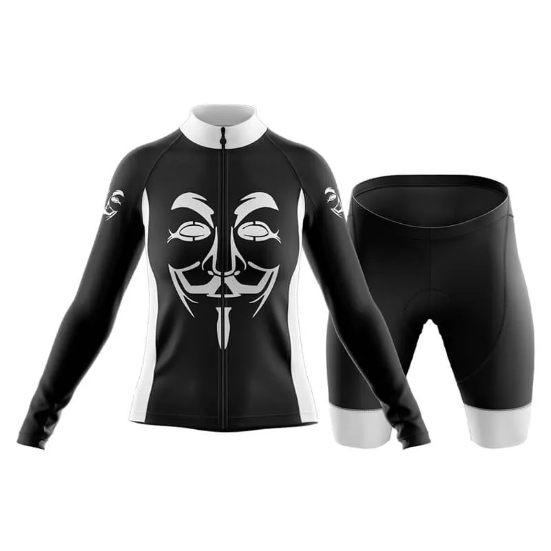 Guy Fawkes (V2) (Black) Club Cycling Kit