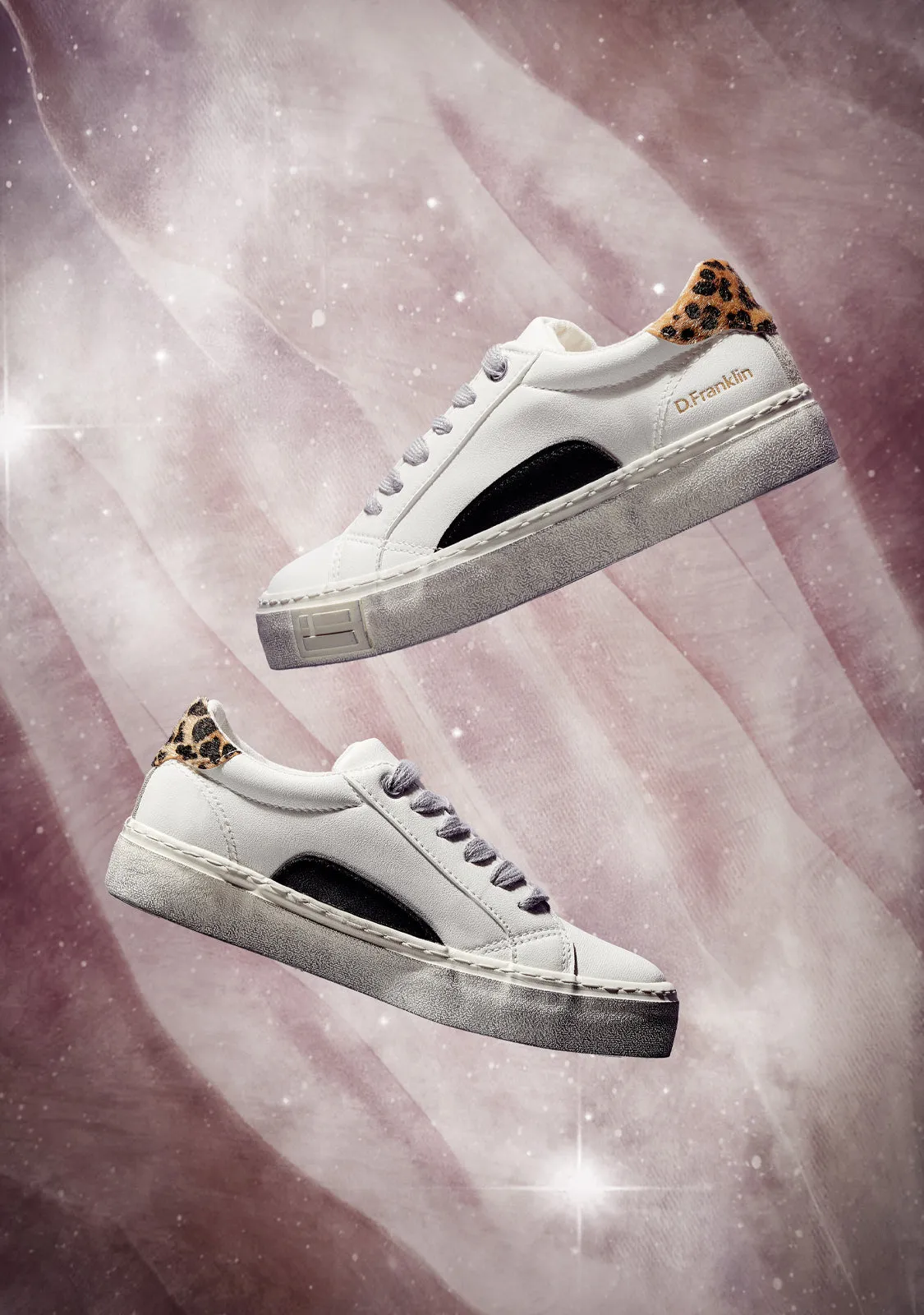 Half Moon Low White / Black / Leopard