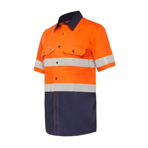 Hard Yakka Koolgear Ventilated SS Hi Vis Shirt With Tape (Y07735)