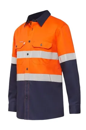 Hard Yakka Koolgear Ventilated Taped Hi Vis Shirt Y07740