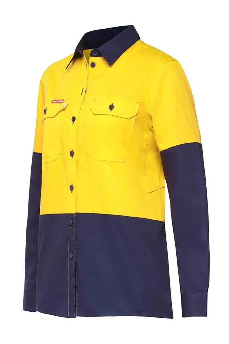 Hard Yakka Women's Work Hi Vis Shirt Y08225