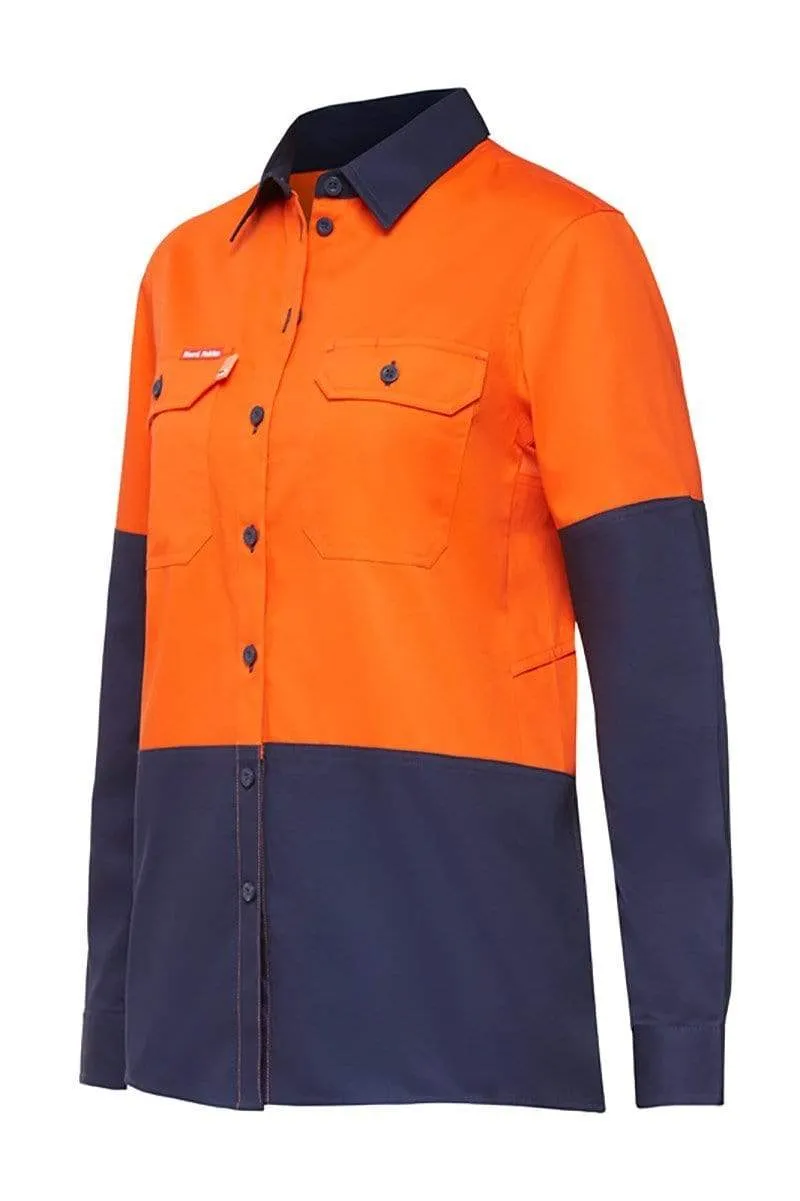 Hard Yakka Women's Work Hi Vis Shirt Y08225