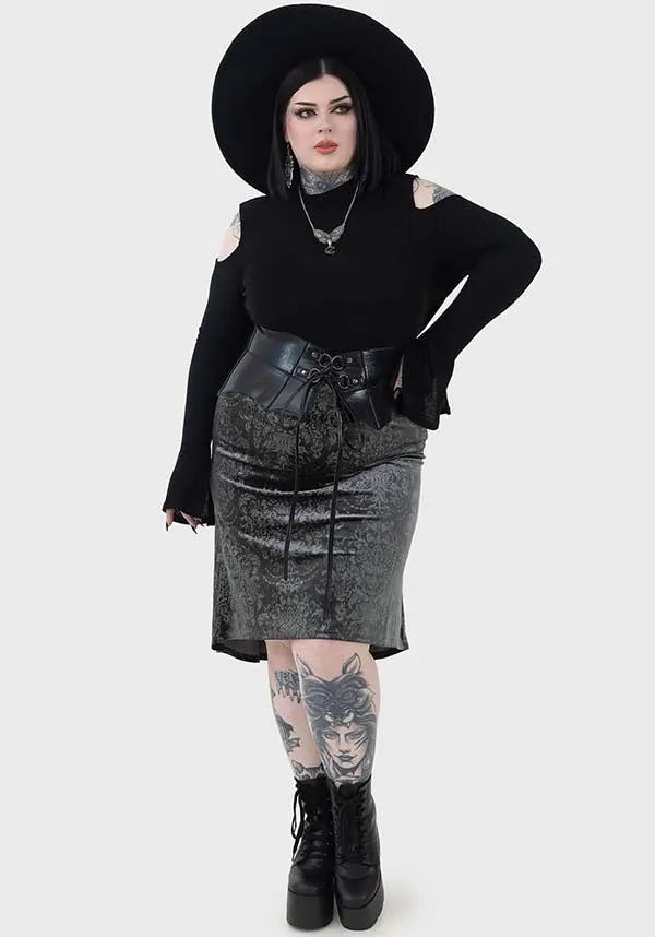 Haunted Lover | MIDI SKIRT