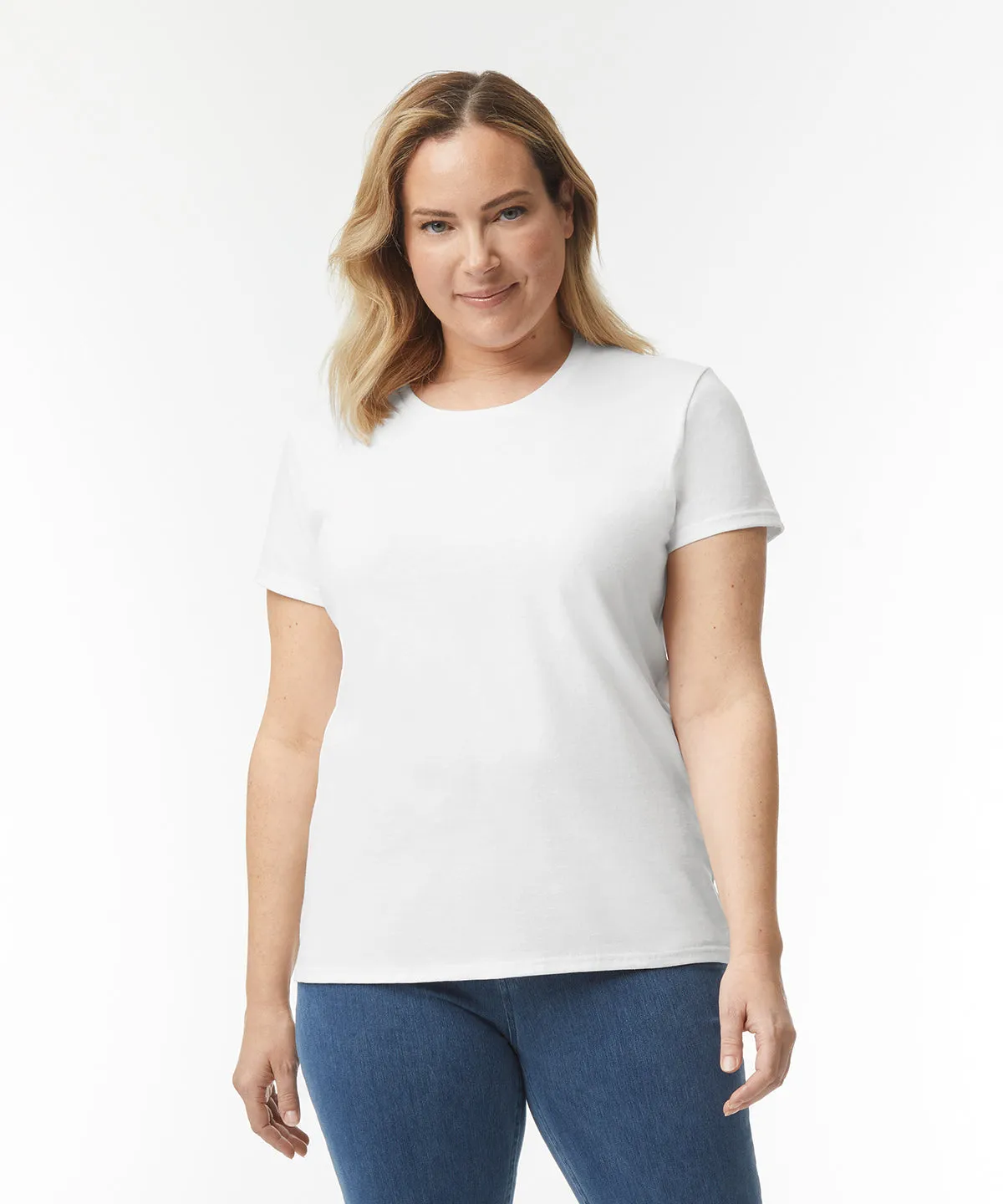 Heather Sapphire* - Heavy Cotton™ women's t-shirt