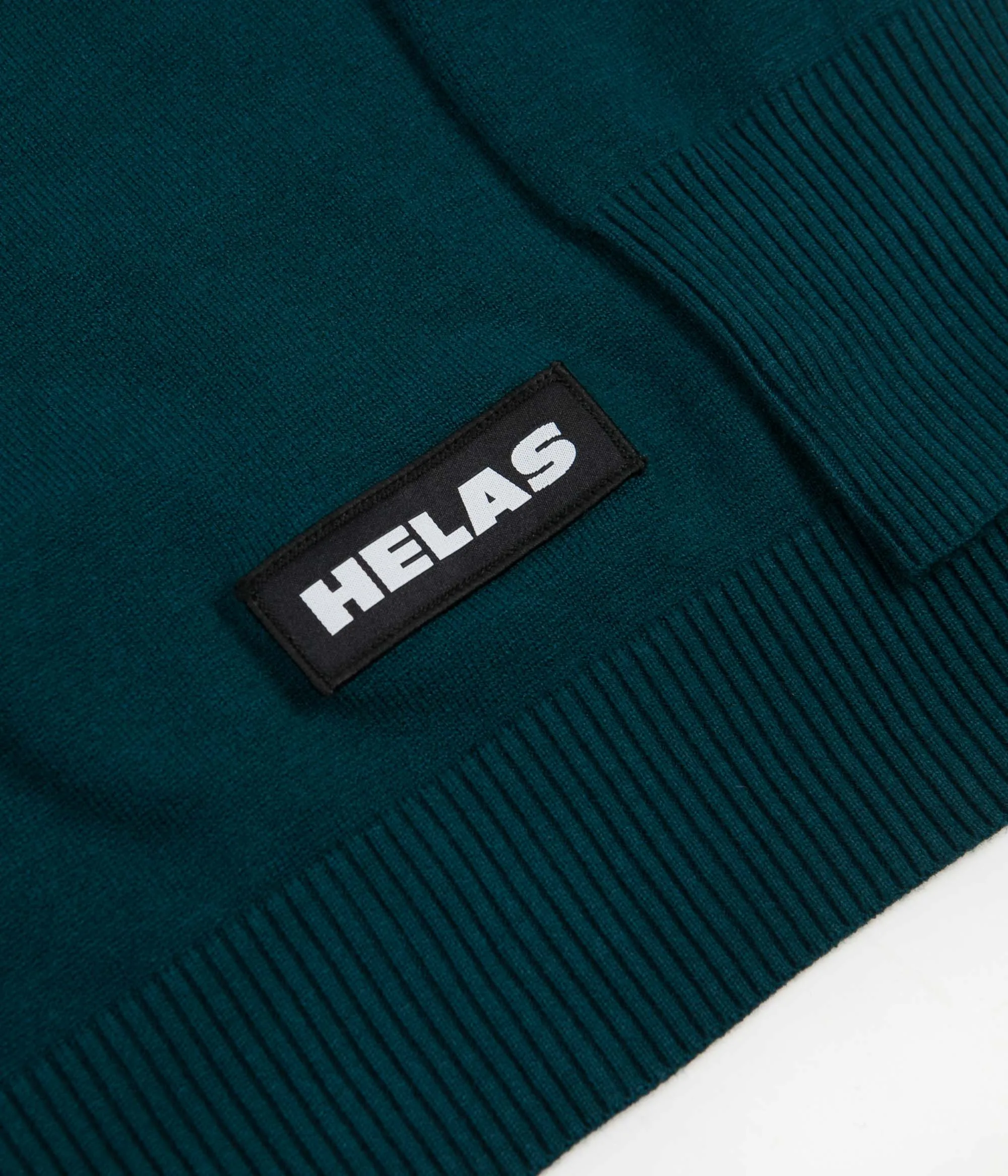 Helas Himalaya Knitted Sweatshirt - Navy / Green