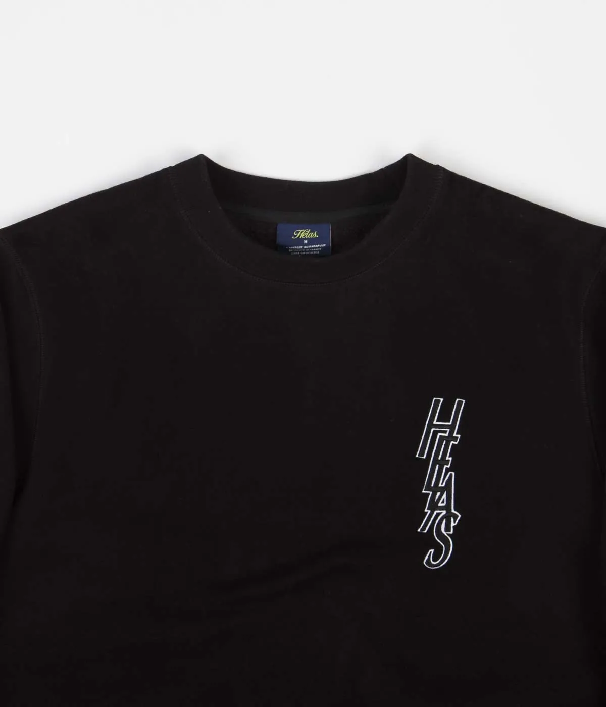 Helas Saint Crewneck Sweatshirt - Black