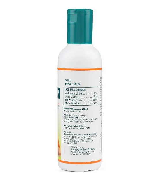 Himalaya Erina EP Shampoo For Dogs & Cats (Flea & Tick Control)