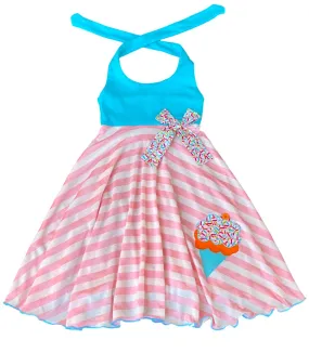 Ice Cream Cone Sprinkle Dress