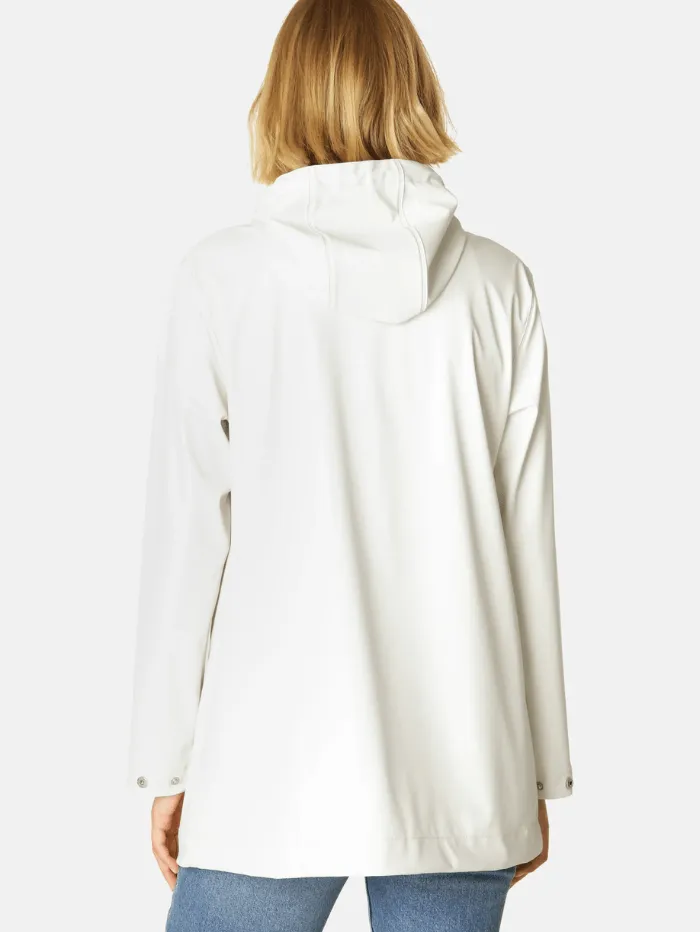 Ilse Jacobsen Raincoat In Milk Creme Rain228FR Col 121