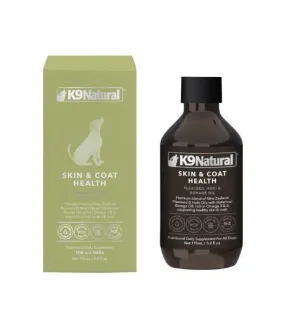 K9 Natural Skin & Coat Health Oil (Flaxseed, Hoki & Borage) For Dogs