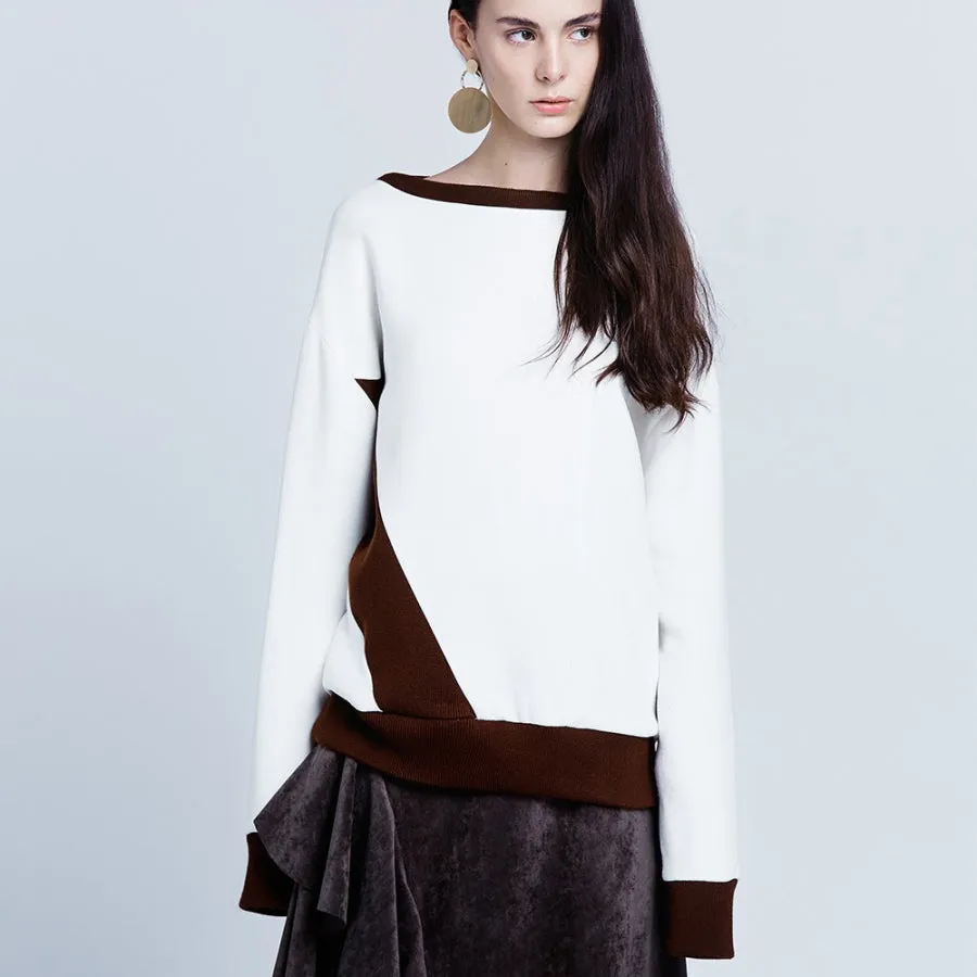 Le 506 a b - Asymmetric Sweatshirt