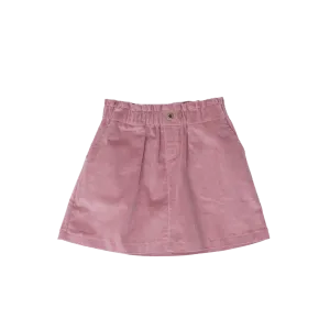 Leigh Dusty Rose Cord Skirt