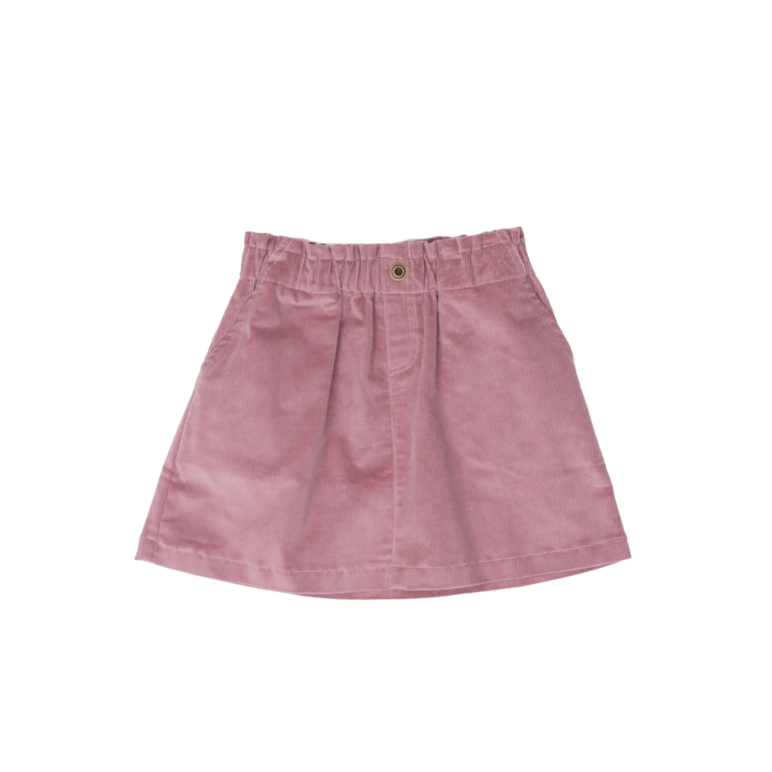 Leigh Dusty Rose Cord Skirt