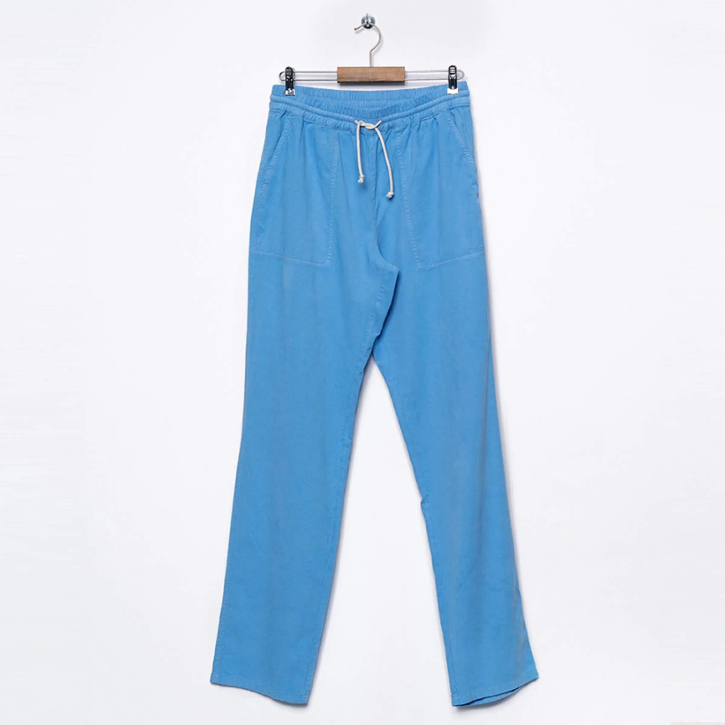 Lemos Beach Trousers (Sky Blue Baby Cord)