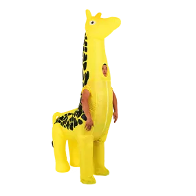 Lightweight Fan-Operated Giraffe Inflatable Costume Suit