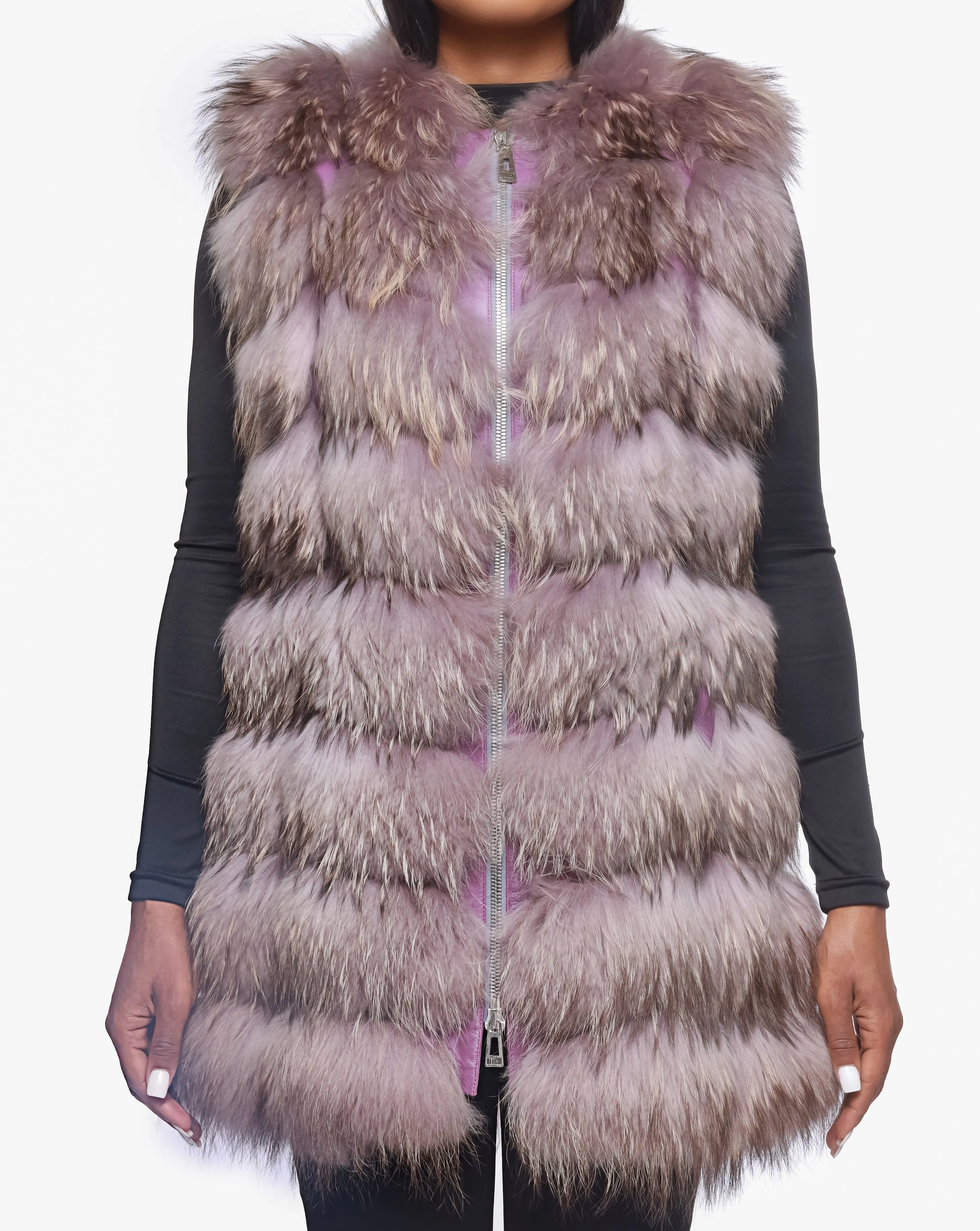 Lilac Fox Vest