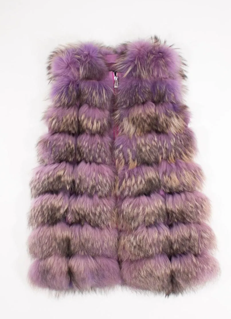 Lilac Fox Vest