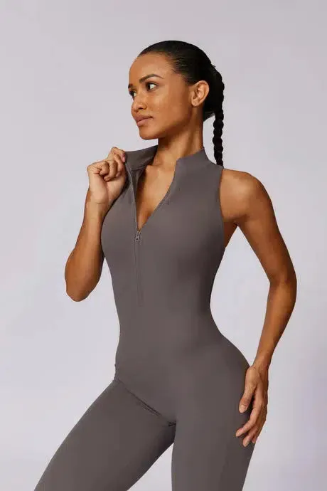 Mahina – High-neck zip – Essential activewear suit