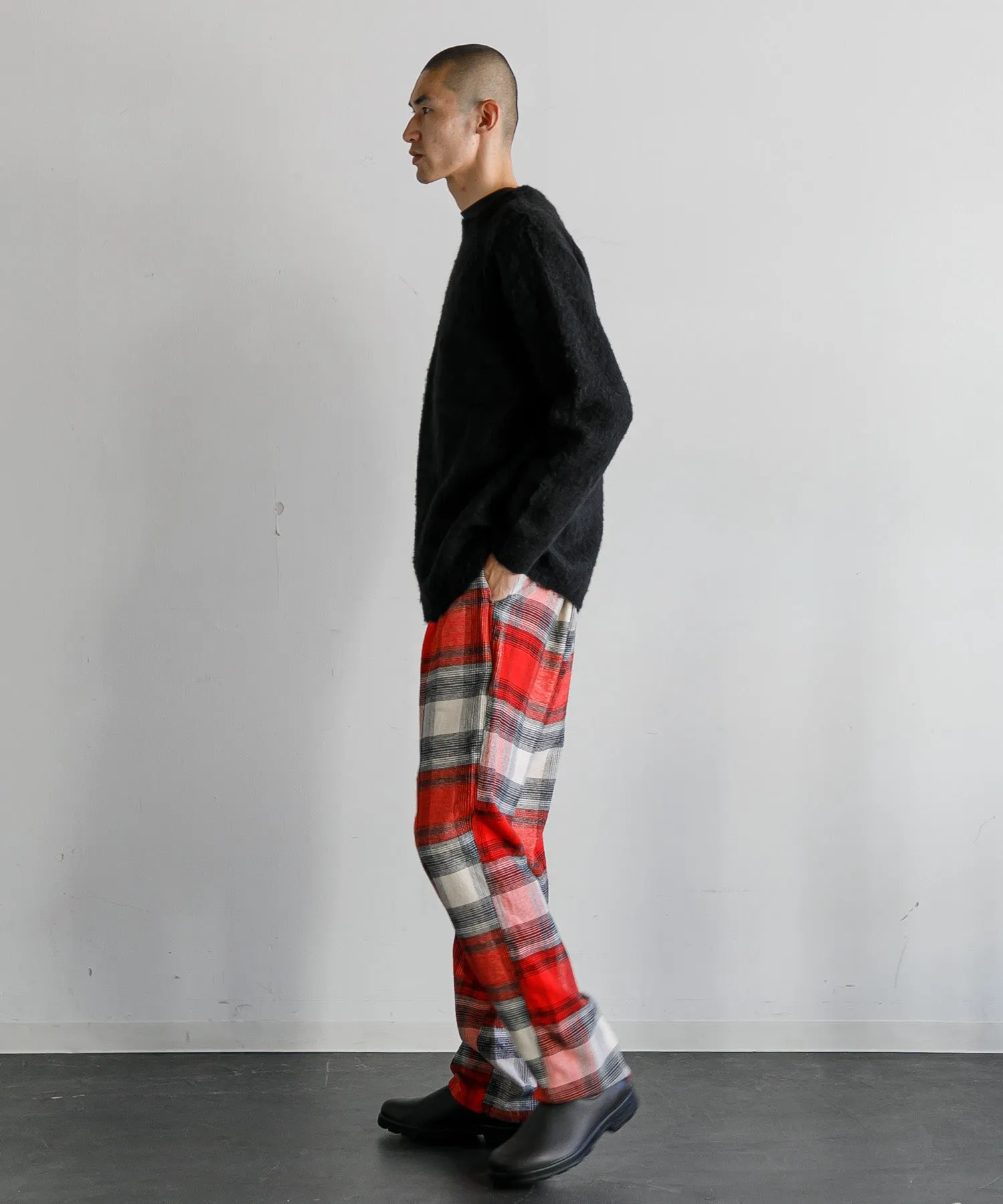 【MEN , WOMEN】NOMA t.d. Ombre Plaid Pants